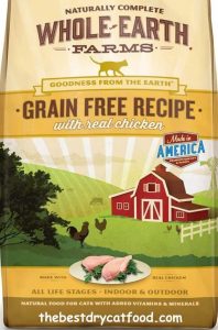 Whole Earth Farms Grain Free Dry Cat Food