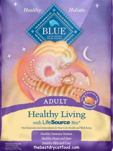 Blue Buffalo Healthy Living Natural Adult Senior Dry Cat Food