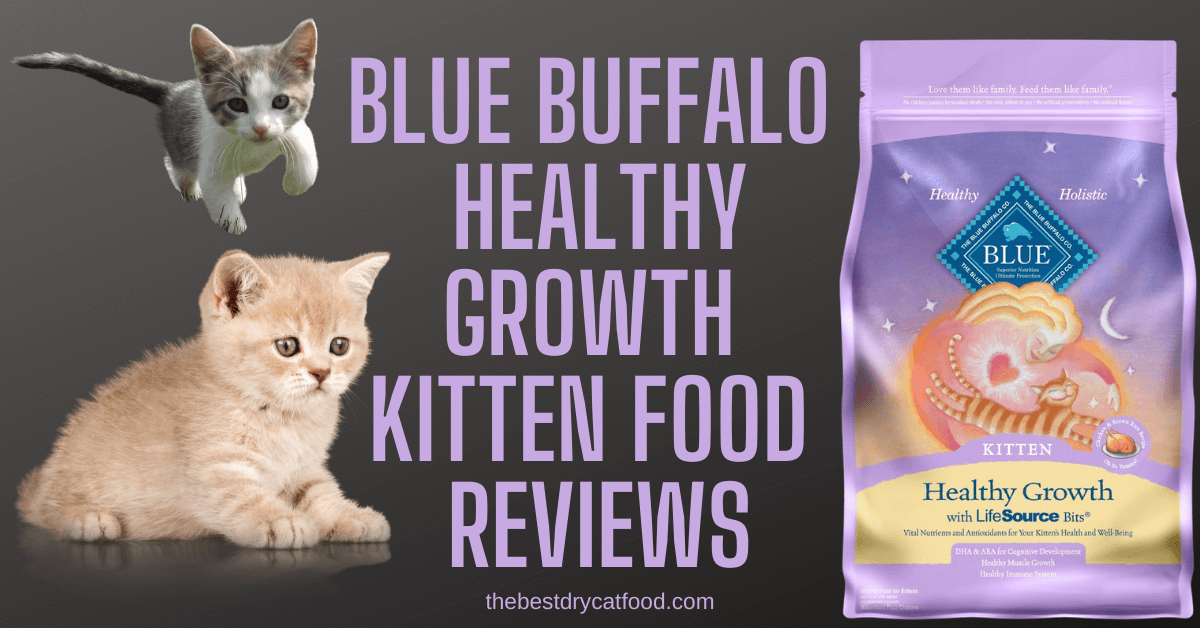 Blue Buffalo Healthy Growth Kitten Food Reviews