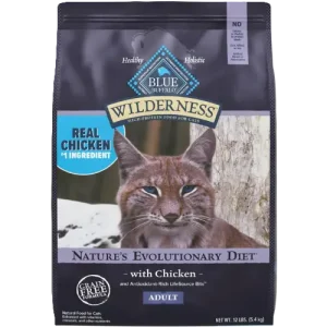 Blue Buffalo Wilderness High Protein Grain-Free Dry Cat Food — Best Grain-Free Premium