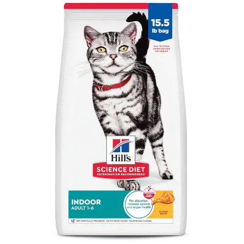 Hill's Science Diet Dry Cat Food for Indoor Cats — Best Vet-Recommended Formula