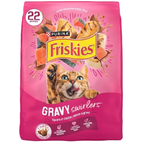 Purina Friskies Gravy Swirlers Adult Dry Cat Food — Best Value for Multi-Cat Households