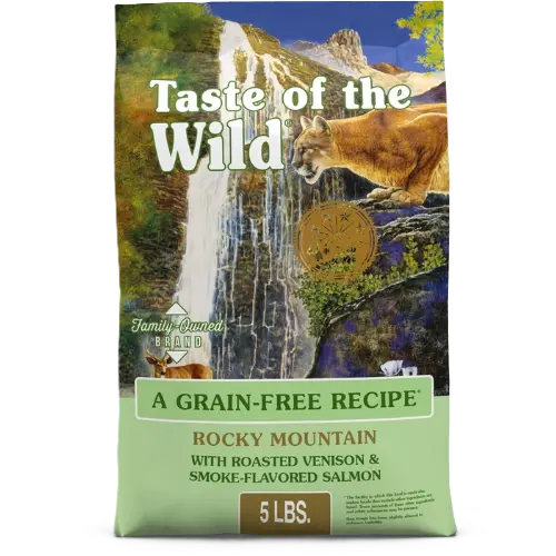 Taste of the Wild Rocky Mountain Grain-Free Dry Cat Food — Best for Sensitive Stomachs